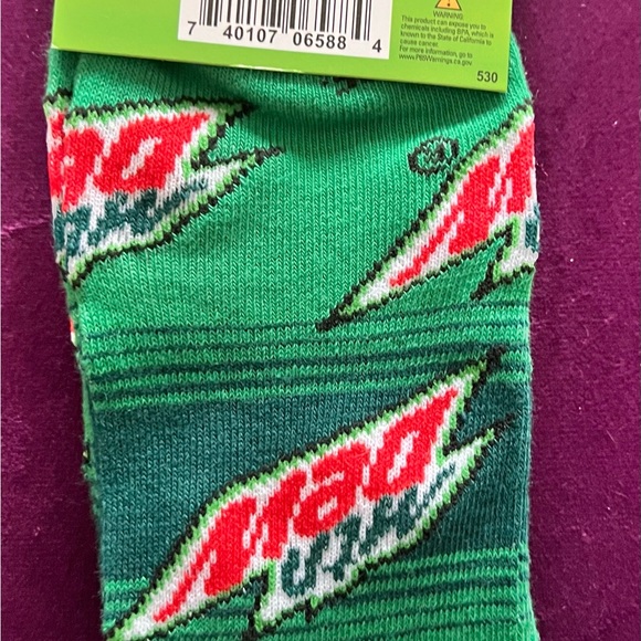 3 for $13 Mountain Dew socks - Picture 4 of 4
